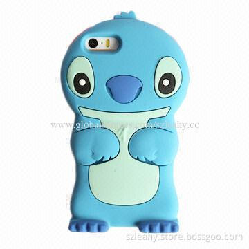 Steven Aberdeen Cartoon-shaped Silicone Case for iPhone 5/5s